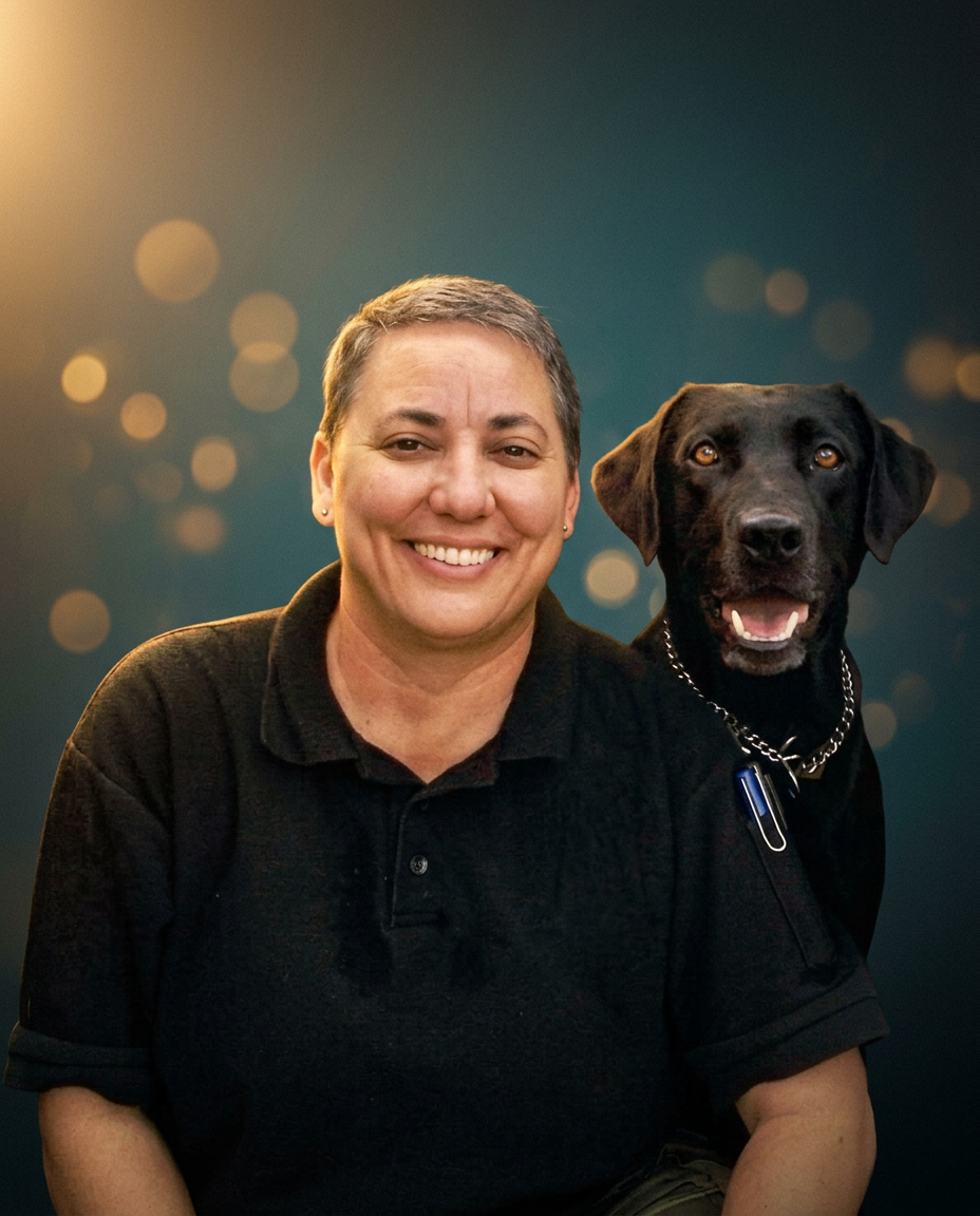 Cheryl DeLoach, Founder and Program Lead of Caribbean Canine Academy